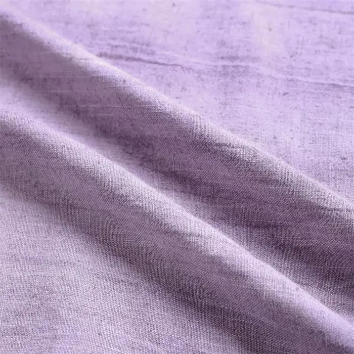 Tissu en coton et lin teint en herbe, Style ethnique, artisanat en détresse, matériel de couture fai
