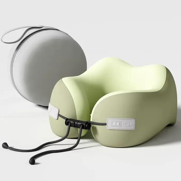 Oreillers cervical en mousse à mémoire de forme en forme de U, oreiller de voyage doux, oreiller de 