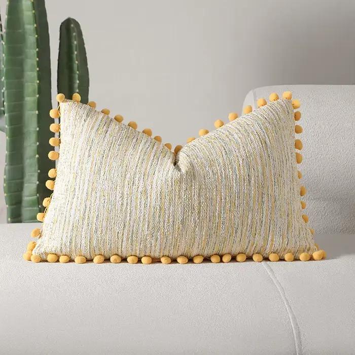 Housse de coussin décorative 30x50, pour salon, canapé, chambre à coucher, décoration de maison, fer
