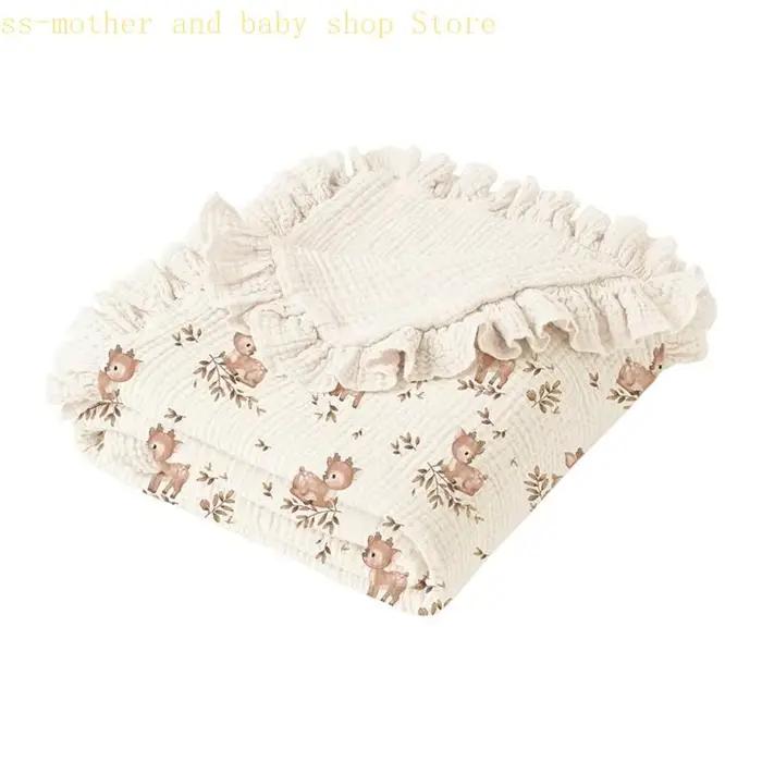 066B Élégant Swadddles Swadddles enveloppe coton 100x90cm pour le confort des nouveau-nés