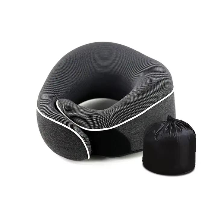 Oreiller de rangement Portable en forme de U, mousse à mémoire de forme, mousse à mémoire de forme à