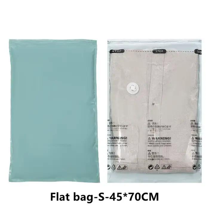 Pas besoin de pompe sacs sous vide grands sacs de rangement en plastique pour ranger les vêtements c