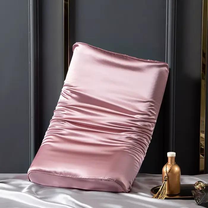 22 Momme 6A 100% taie d'oreiller en soie de mûrier pour oreiller en Latex et mousse à mémoire de for