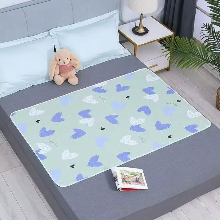 Coussin de protection de lit épais lavable et réutilisable – Protecteur de matelas durable de qualit