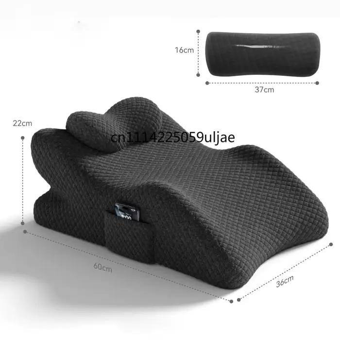 Coussin de soutien lombaire ergonomique multifonctionnel pour lit, canapé et dossier de bureau, soul
