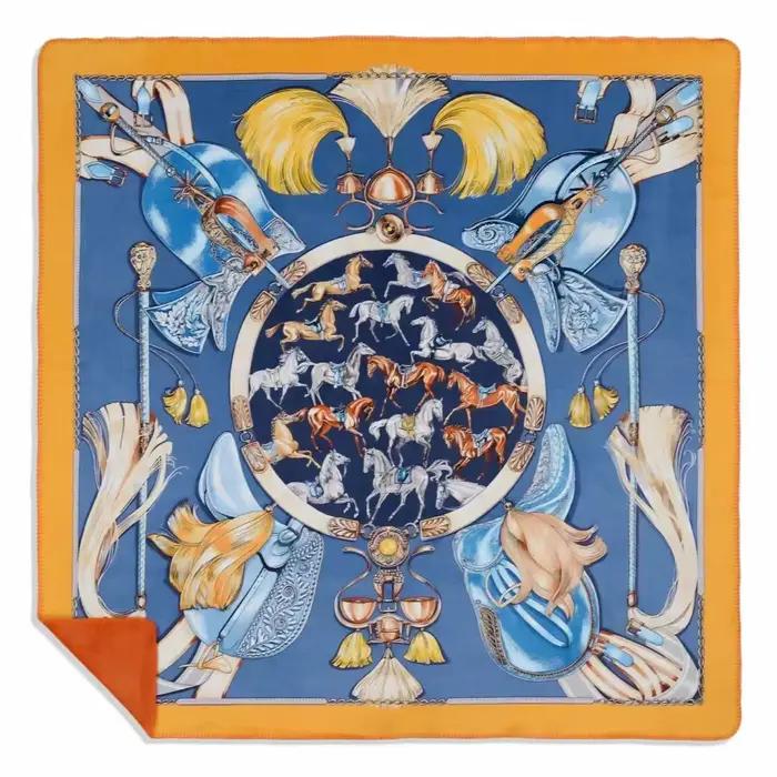 Couverture en velours imprimé léopard pour chambre à coucher, style européen, optique douce, jeté de