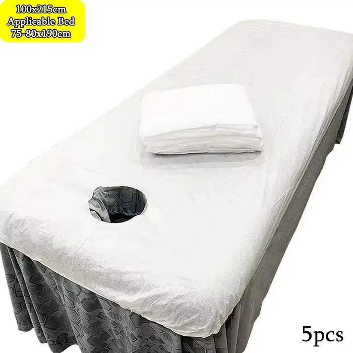 5/10/20 pièces jetables élastiques respirant Non-tissé couvre-lit Spa Salon clinique lit Massage mag