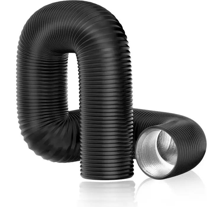 Tuyau de ventilation pour sèche-linge de 6/7 pouces en feuille d'aluminium, gaine d'air robuste, fle