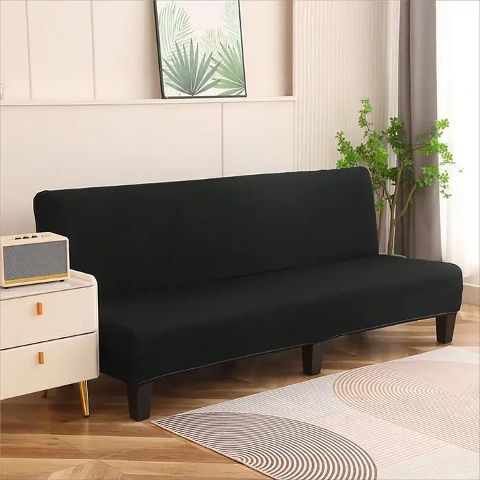 Juste de canapé-lit de style minimaliste, solide, haute élasticité, anti-poussière, adaptée à toutes