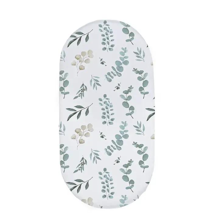 Drap-housse de berceau pour bébé, housse de matelas à langer pour nouveau-né, solide/imprimé, respir