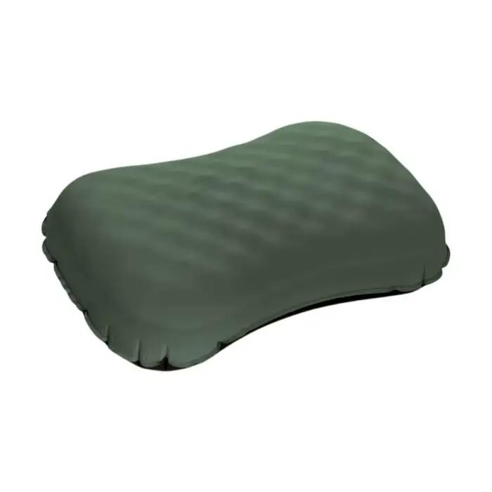 Oreiller gonflable soyeux pour l'extérieur - Oreiller de camping ultraléger et portable pour la rand