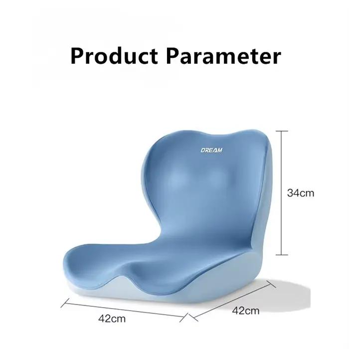 Coussin orthopédique en mousse à mémoire de forme en forme de "L", confortable, Design ergonomique, 