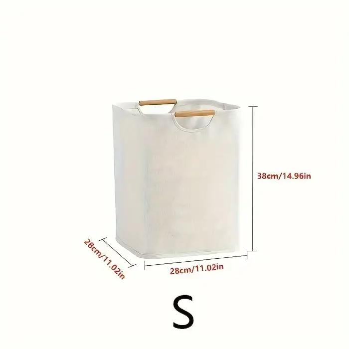 Panier à linge de grande capacité, pliable, avec poignée, pour vêtements sales, accessoires de salle