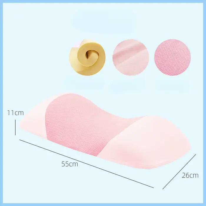 Oreiller de soutien lombaire pour dormir, mousse à mémoire de forme, coussin de soutien lombaire pou