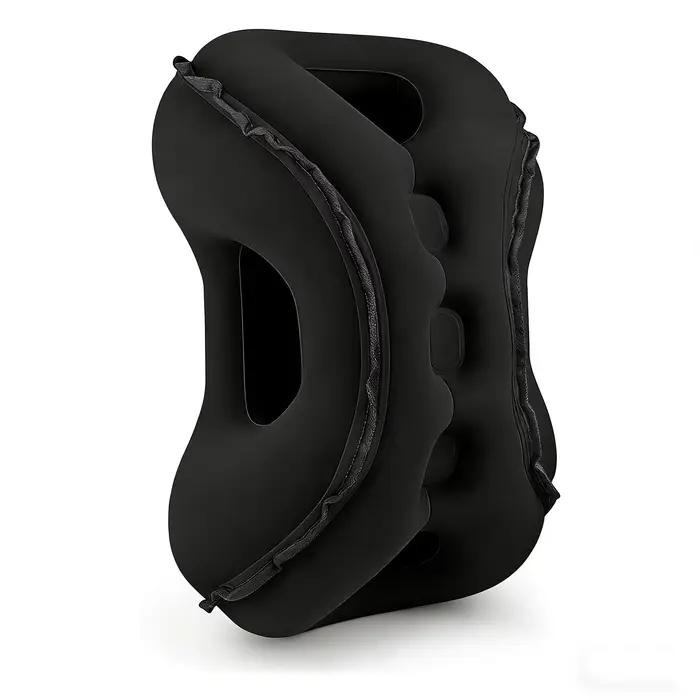 Oreiller de voyage gonflable pour un sommeil confortable, soutien de la tête, oreiller gonflable pou