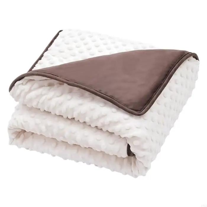 Couverture pondérée anti-Stress pour chien, avec perles verre tissu en Polyester, animal compagnie c