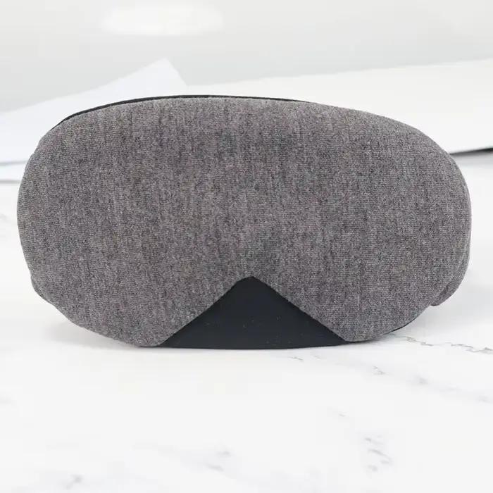 Couvre-yeux en coton pour dormir rapidement, bandeau pour les yeux, masque de sommeil doux pour le b