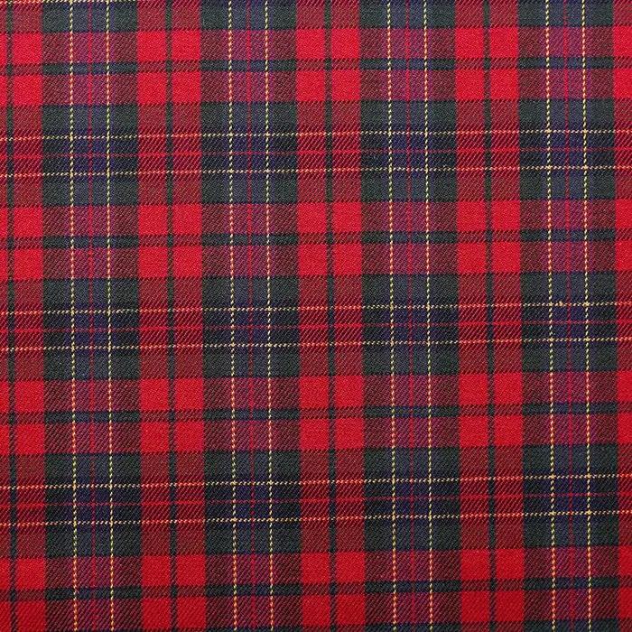 Tissu à carreaux écossais de style britannique, 50x145cm, tissé TC, sergé double face, teint en fil,