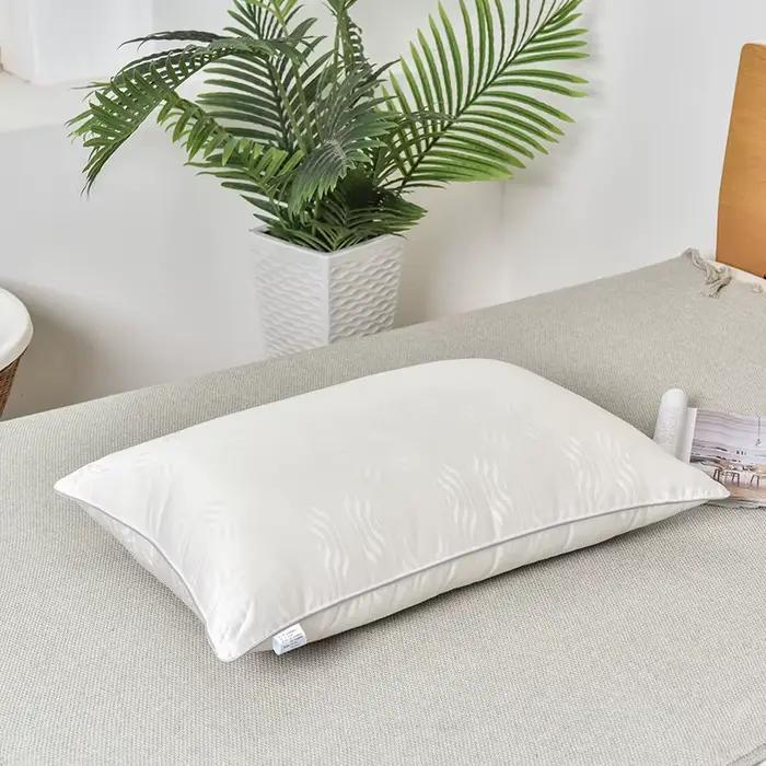 Mulberry InjBedding Oreillers, Jacquard de remplissage naturel, Anti-acariens, Doux, Moelleux, Oreil