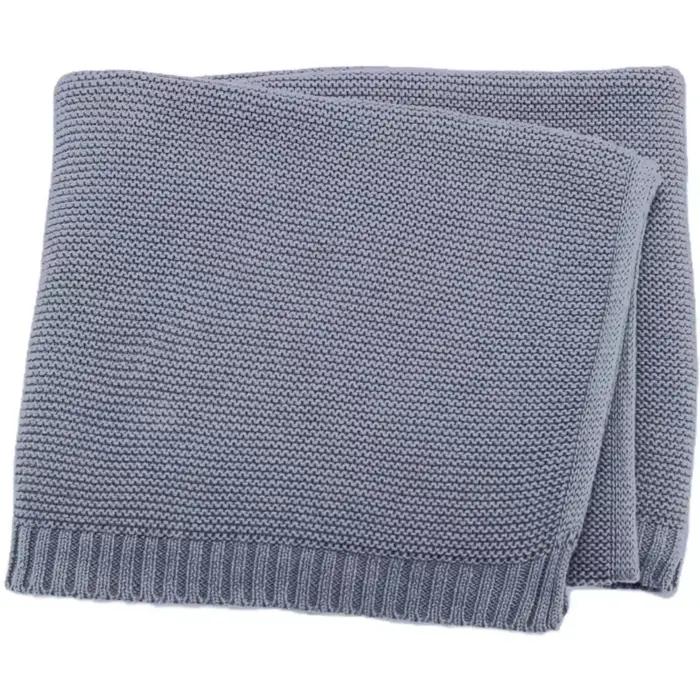 Couverture tricotée personnalisée pour bébé, nom de bébé brodé, souvenir unique pour cadeau de récep