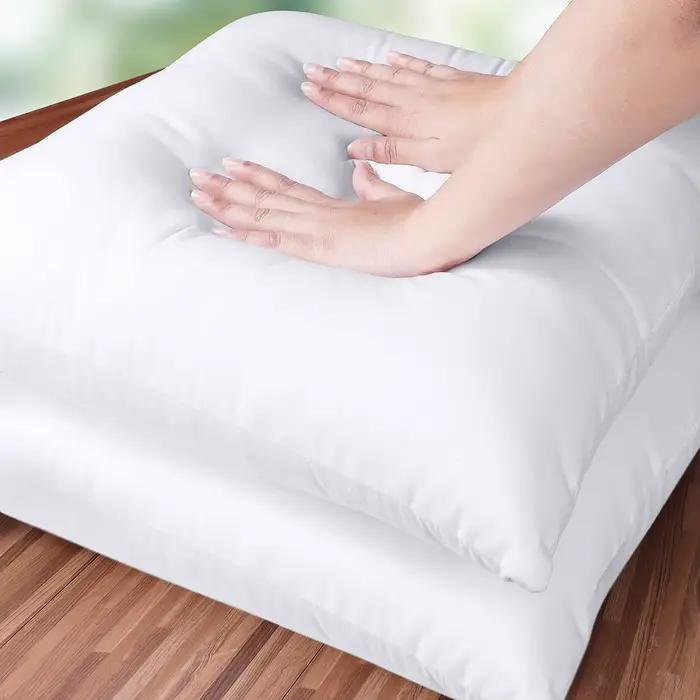 45x45 cm coussin insérer Premium coton doux Euro carré décoratif oreiller noyau ensemble pour lit canapé
