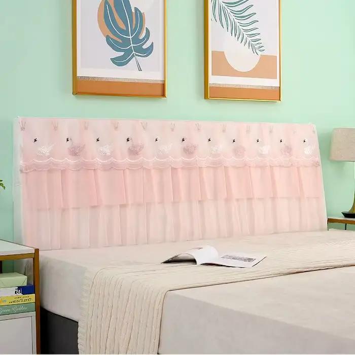 Housse de tête de lit en dentelle Jacquard exquise de haute qualité
