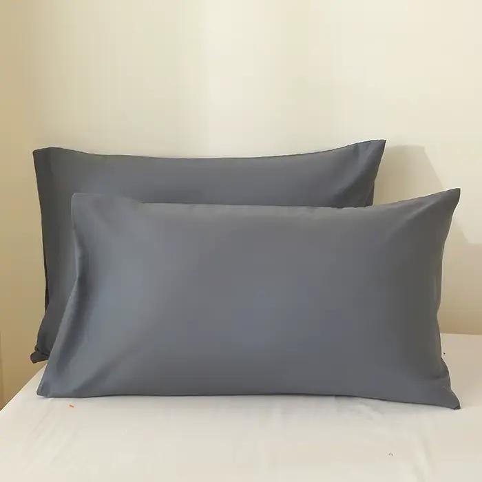 2 pièces ensembles 50x65cm 50x70cm 50x75cm 50x90cm 100% taies d'oreiller en tissu brossé ensemble de housse de coussin