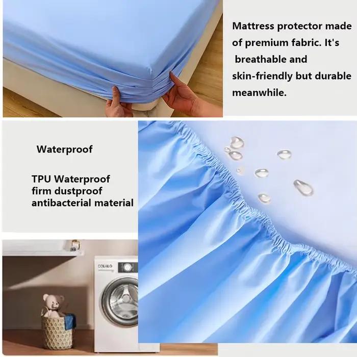Protecteur de matelas matelassé imperméable
