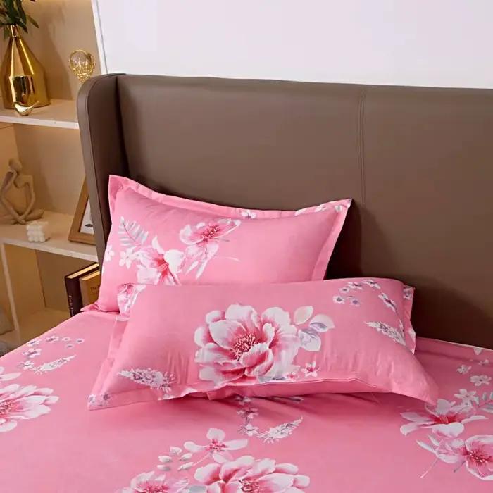 Taie d'oreiller de literie avec motif de fleurs personnalisable