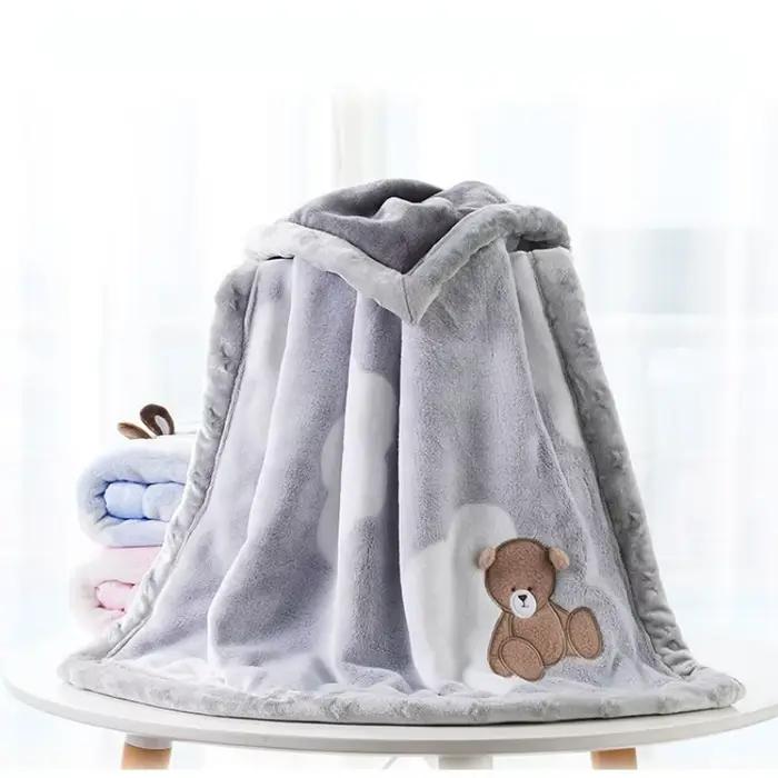 Couverture de bébé en flanelle
