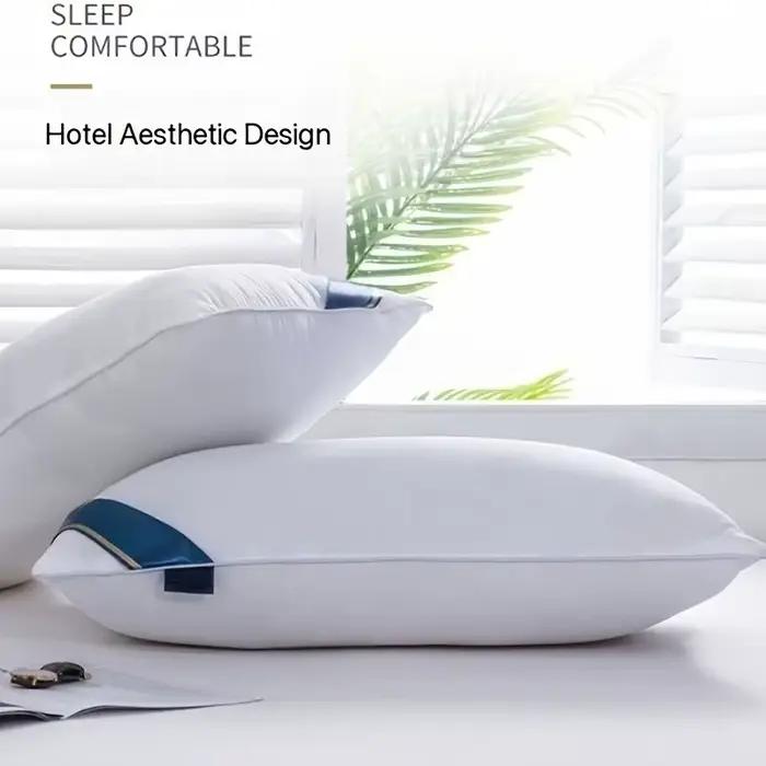 Oreillers d'hôtel 1/2 pièces spécialement conçus pour la Protection de la colonne cervicale et aide au sommeil