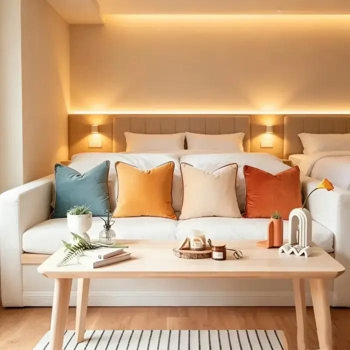 Housse de coussin en velours Double face