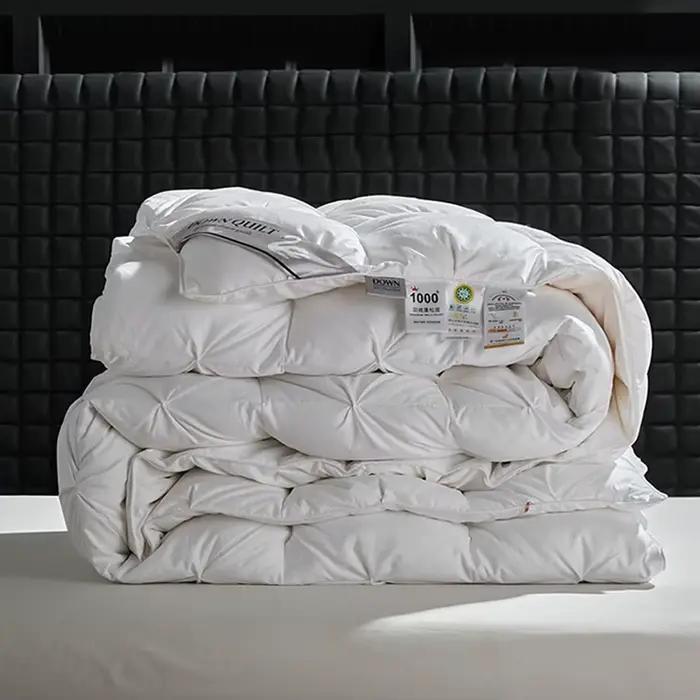 Couette de luxe 100% duvet de canard blanc