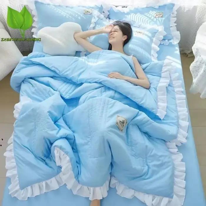 Couverture matelassurera d'été pour adultes et enfants