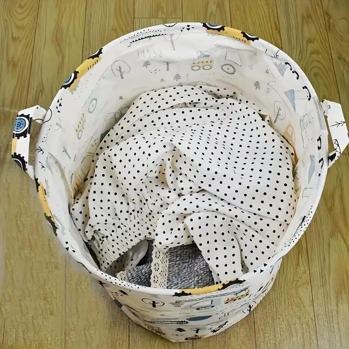Panier à linge pliable et Portable