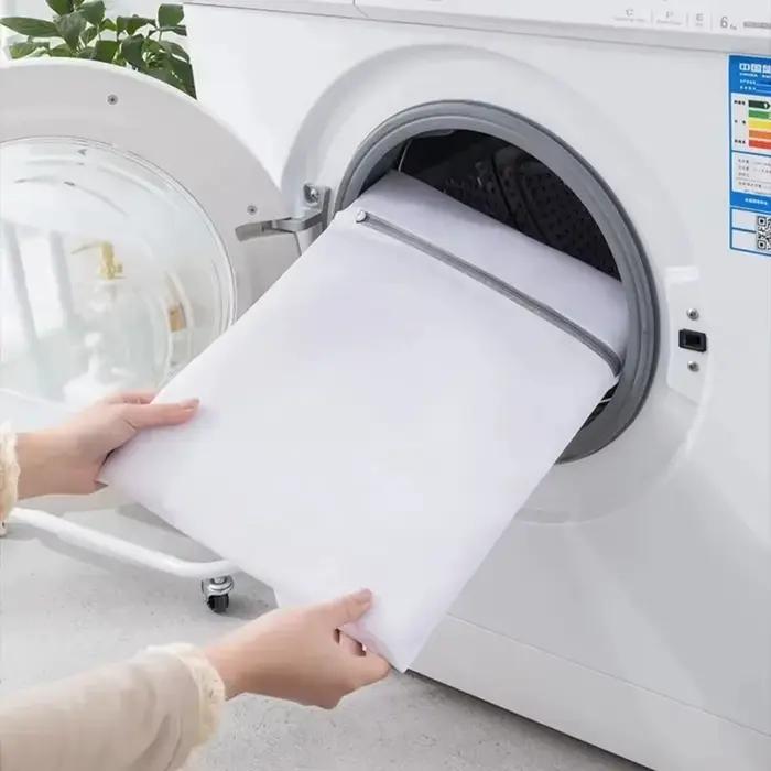 Sacs de lavage améliorés réutilisables pour machine à laver