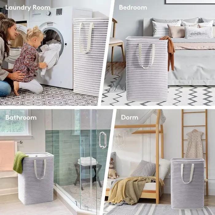 Panier à linge 80L chacun