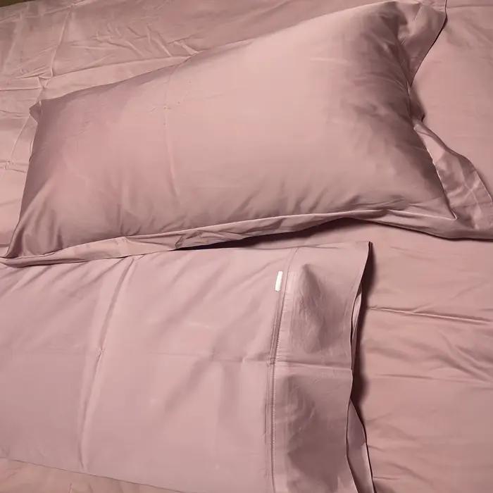 Drap-housse de couverture d'athlon, taies d'oreiller, coton égyptien 1000 TC, couleurs gris Kaqi argenté, autre taille, personnalisé, 100%
