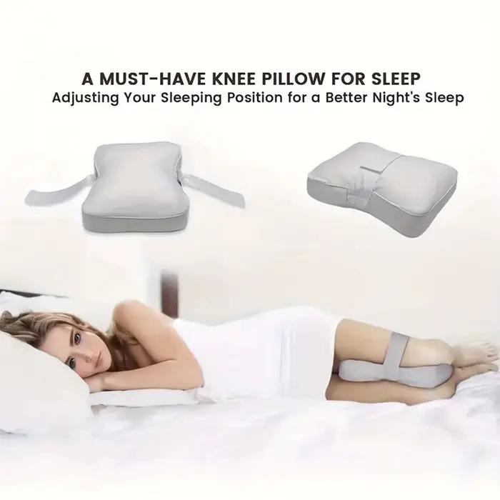 Oreiller de genou pour dormeurs latéraux