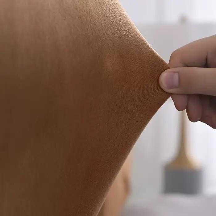 Housse de tête de lit en velours