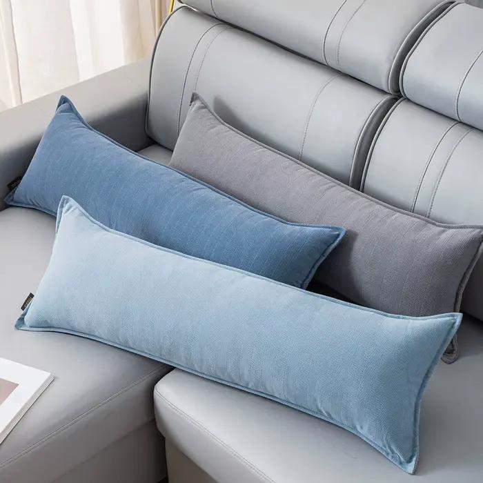 Housse de coussin solide 30x70/30x90/30x120cm