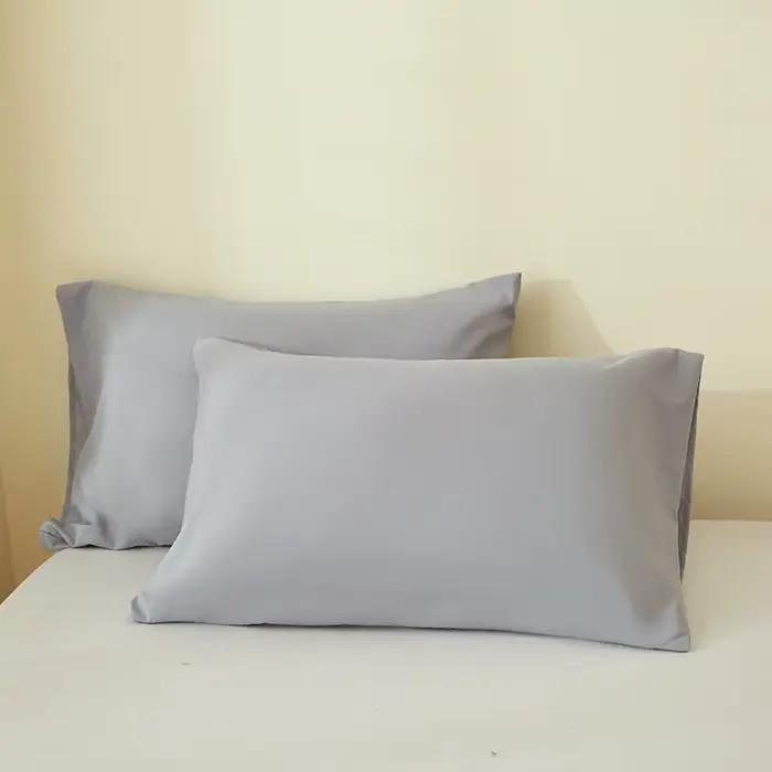 2 pièces ensembles 50x65cm 50x70cm 50x75cm 50x90cm 100% taies d'oreiller en tissu brossé ensemble de housse de coussin