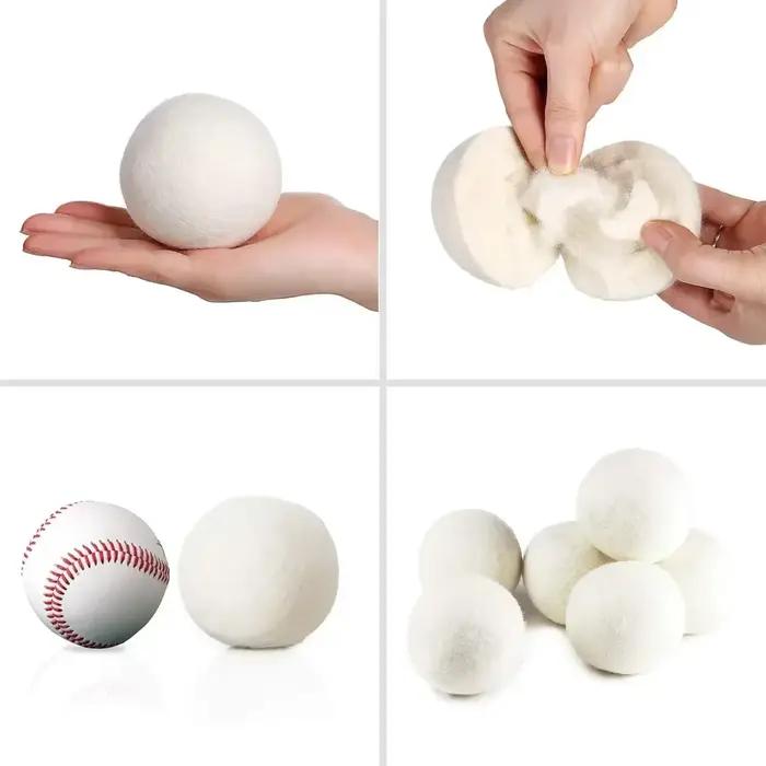 Boule à linge sèche-linge 5cm laine