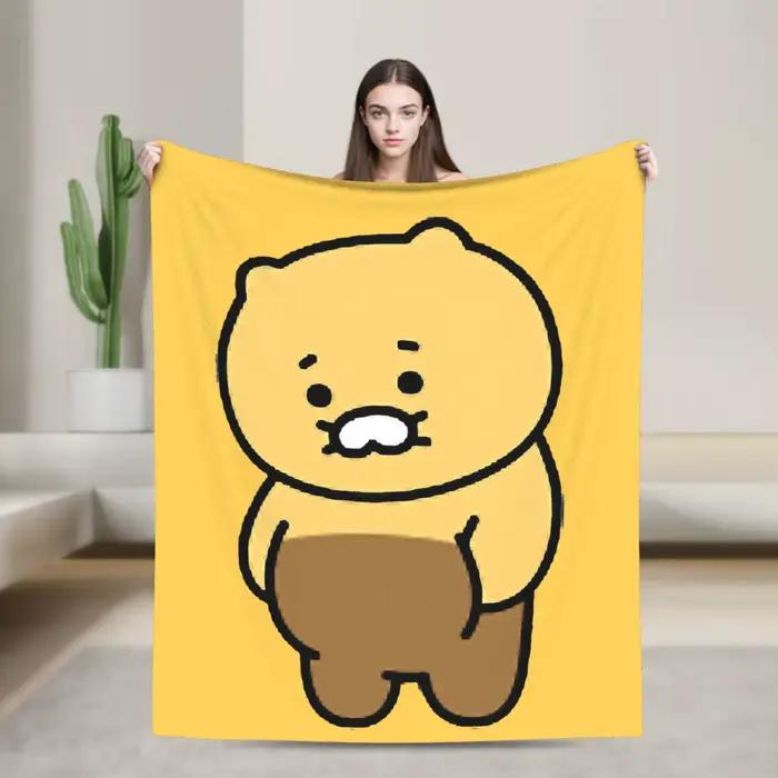 K-akaos f-friends Choonsik Meow couverture en flanelle superbes couvertures pour lit canapé