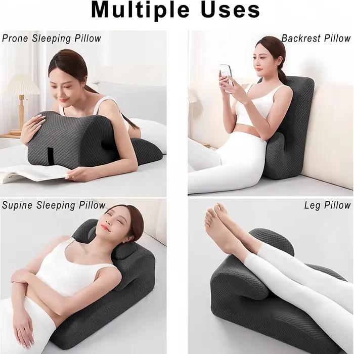 Coussin ergonomique en forme de cale