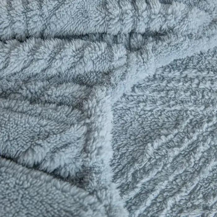 Drap-housse thermique en polaire chaud et élastique pour l'hiver