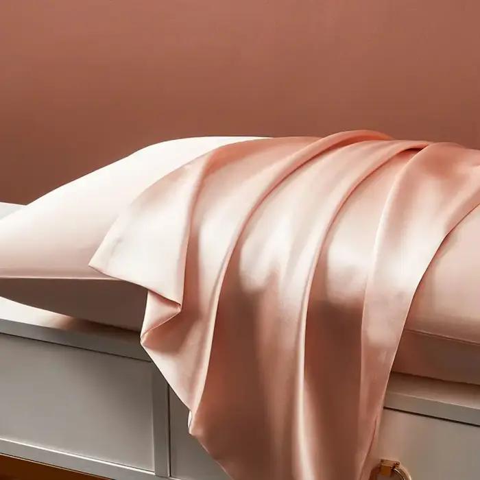 Taie d'oreiller en soie Pure 22 Momme avec OEKO-TEX