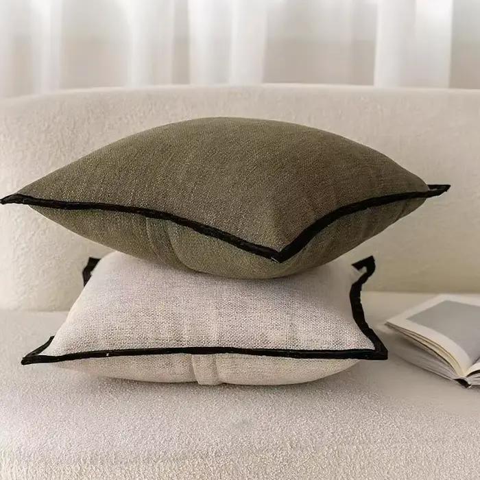 Housse de coussin rétro médiévale française 45x45