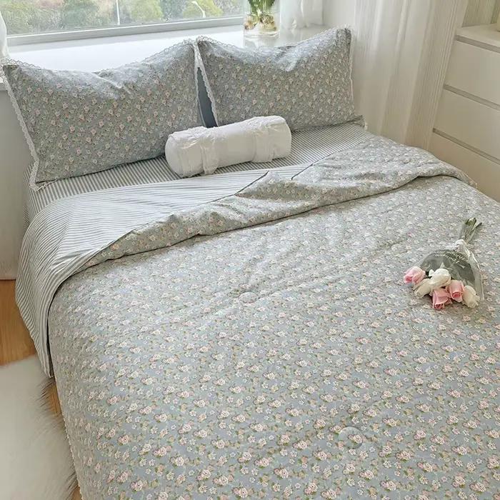 Couette rafraîchissante d'été en pur coton