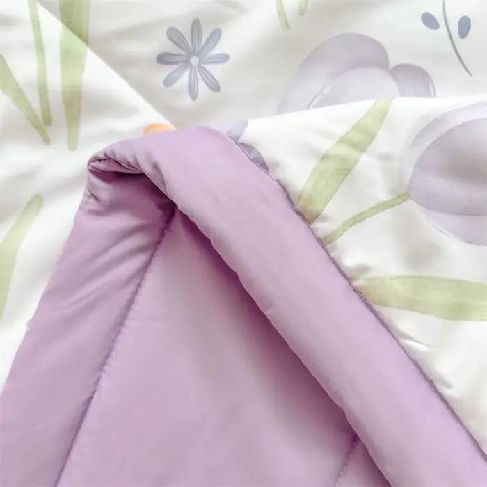 Couette d'été à impression raffinée
